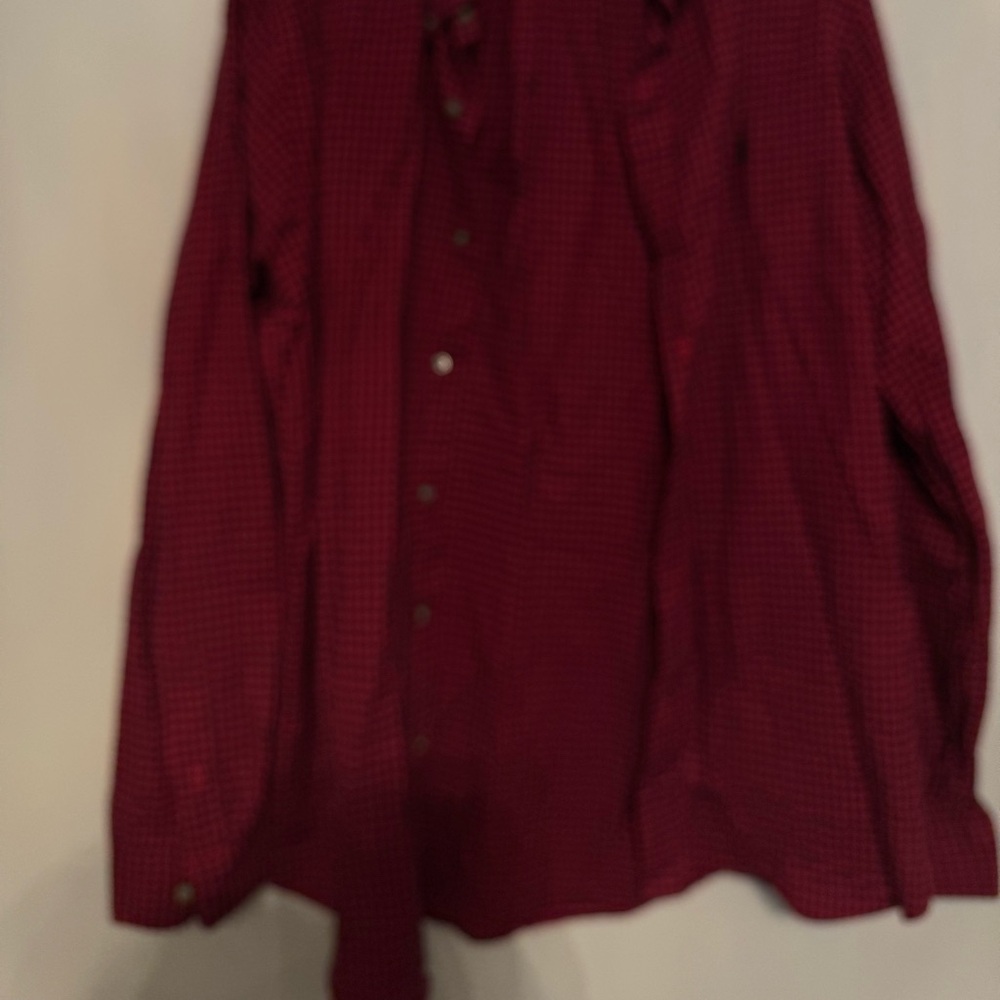 Ralph lauren Men's Red Checkered Shirt